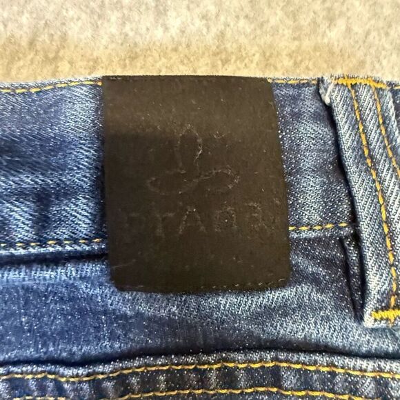 PrAna Men's Size 38x31 Straight Leg Relaxed Fit Blue Jeans - Picture 7 of 9